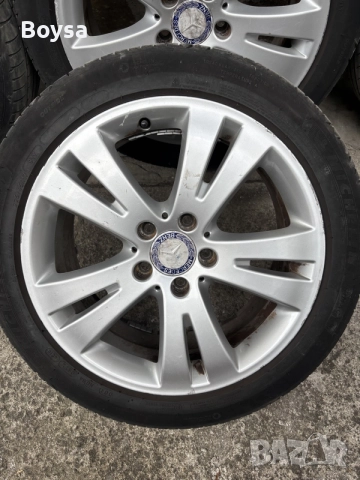 Джанти с гуми за Mercedes 17 цола, снимка 3 - Гуми и джанти - 55876202