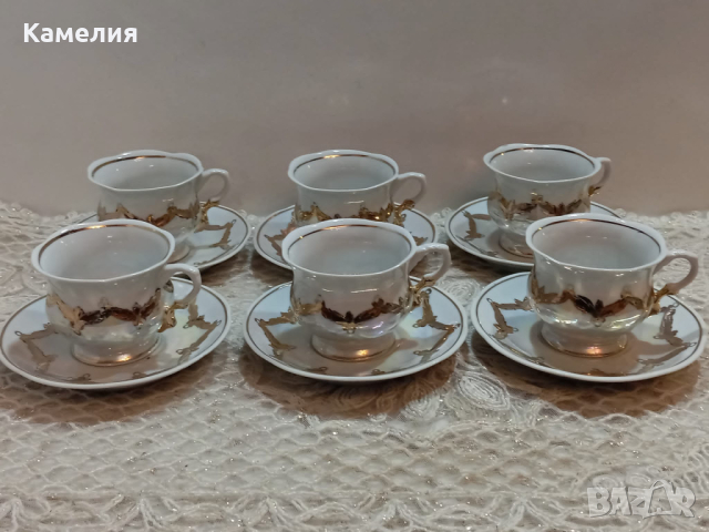 Руски порцелан , снимка 3 - Чаши - 44582493