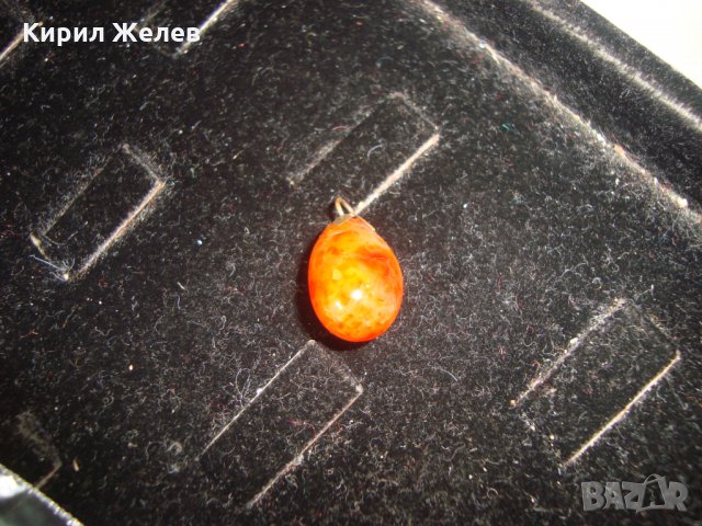 АРТ ВИСУЛКА от ХАЛЦЕДОН и БРОНЗ 19364, снимка 4 - Колиета, медальони, синджири - 32170016