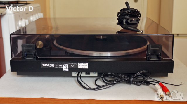 THORENS TD 158-Грамофон ,оригинален кашон, снимка 10 - Грамофони - 38592627