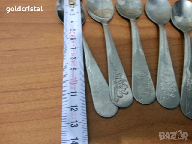 Български лъжички дядо ряпа дърпа , снимка 2 - Антикварни и старинни предмети - 38738474