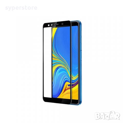 Стъклен протектор за Samsung Galaxy A7 SM-A750G 2018 FullFace версия Black 