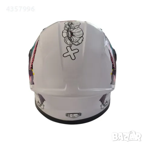 Детска Каска, За момичета, PA1020, Бял гланц, снимка 3 - Аксесоари и консумативи - 49470022