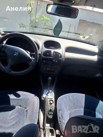 Пежо 206 автоматик бензин+газ, снимка 3 - Автомобили и джипове - 56235029