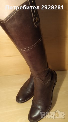  Donna Carolina дамски ботуши от естествена кожа, снимка 8 - Дамски ботуши - 31274072