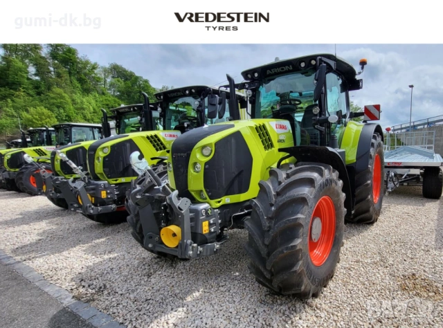 Агро гуми трактор 340/85R24 Traxion85 II VREDESTEIN, снимка 2 - Гуми и джанти - 52473013