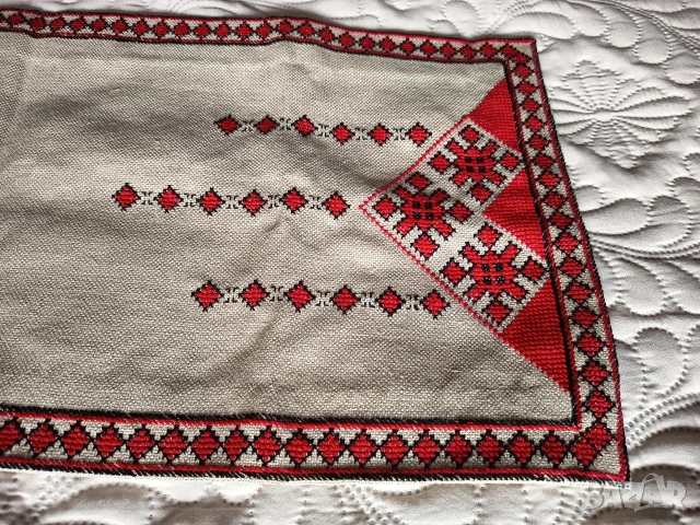 Тишлайфер на ленена панама, снимка 4 - Покривки за маси - 53324139