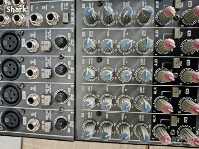 Миксер / Миш пулт Behringer Xenyx 1622FX, снимка 4 - Ресийвъри, усилватели, смесителни пултове - 53926045