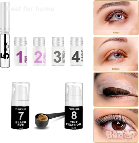 Комплект 2 в 1 за повдигане на мигли и ламиниране на вежди, снимка 4 - Козметика за лице - 52306983