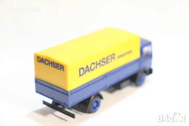 	HERPA H0 1/87 MAN КАМИОН МОДЕЛ КОЛИЧКА DACHSER, снимка 6 - Колекции - 50592986