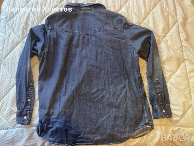 Levis - дънково яке ,размер XL-оригинал и риза Levis също размер XL оригинал, снимка 11 - Якета - 55785964