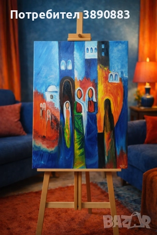 Декоративна картина „Самодиви“ Акрил върху 3D платно