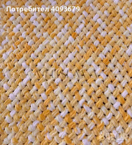 Ръчно плетено меко одеяло, снимка 3 - Други - 50307182