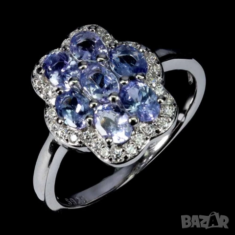 Сребърни пръстени с различни камъни, разгледайте ги всичките, снимка 12 - Пръстени - 52919950