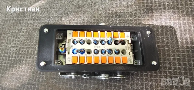 16 pin индустриален конектор. , снимка 3 - Други машини и части - 50325940