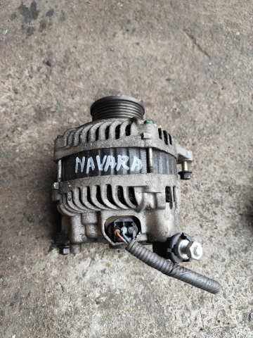 Генератор -Стартер-Nissan Navara D40-2.5dci-174кс-2006г