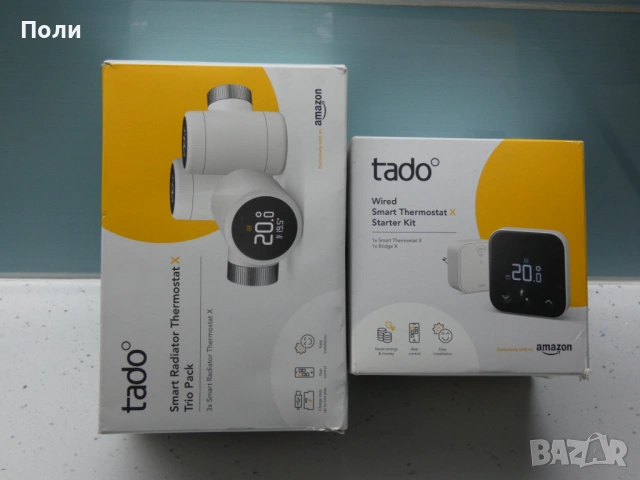 TADO - Wired Smart Thermostat X - Starter Kit, отопление, парно, котли, снимка 2 - Друга електроника - 53115848