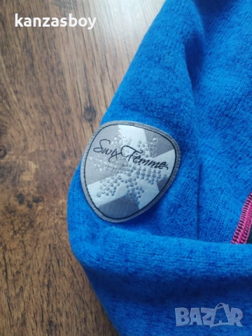 Swix Warm Racex Midlayer Wmns - дамско поларено горнище Л, снимка 4 - Спортни екипи - 52995083