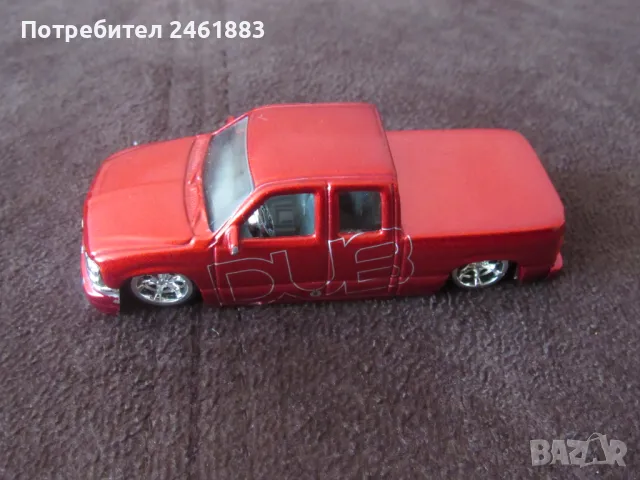 1/64 Jada Chevrolet Silverado., снимка 4 - Колекции - 48256321