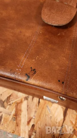 Куфар кожен винтидж ретро , снимка 7 - Куфари - 49992379