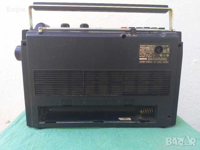JVC RC-232L Касетофон с радио, снимка 10 - Радиокасетофони, транзистори - 29269095