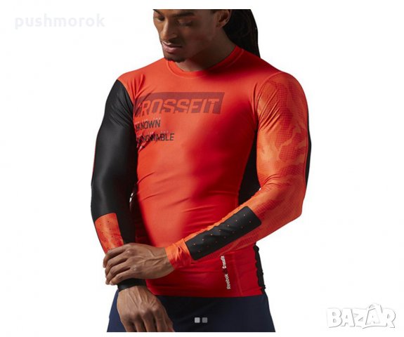 Reebok CrossFit Long Sleeve Compression Shirt Sz XL