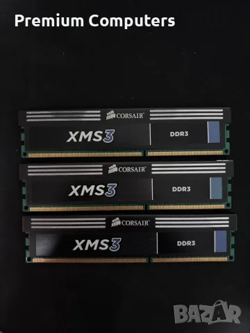 RAM памет Corsair XMS3 DDR3 12GB (3x4GB) 1333MHz CL9
