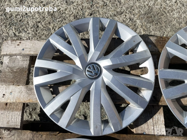 16 цола Тасове VW Golf 7 Volkswagen Bora 5G0601147B Оригинал, снимка 4 - Аксесоари и консумативи - 51870054