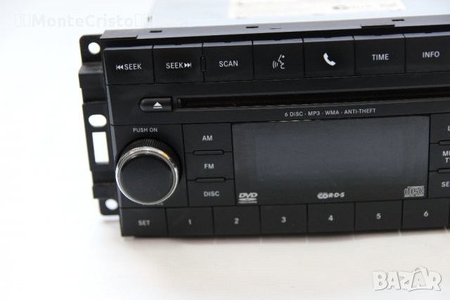 CD MP3 DVD AUX Radio Jeep Wrangler JK (2007-2018г.) 26777L касетофон, снимка 2 - Аксесоари и консумативи - 34333785