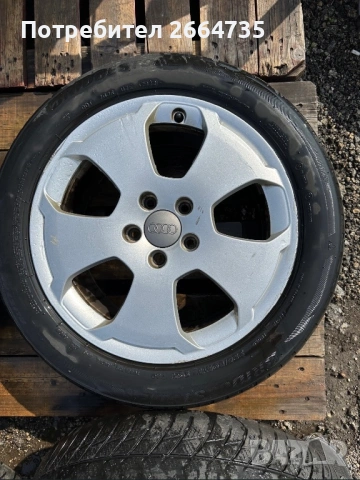 Лети джанти за Audi 5x112 17 цола, снимка 4 - Гуми и джанти - 54184434