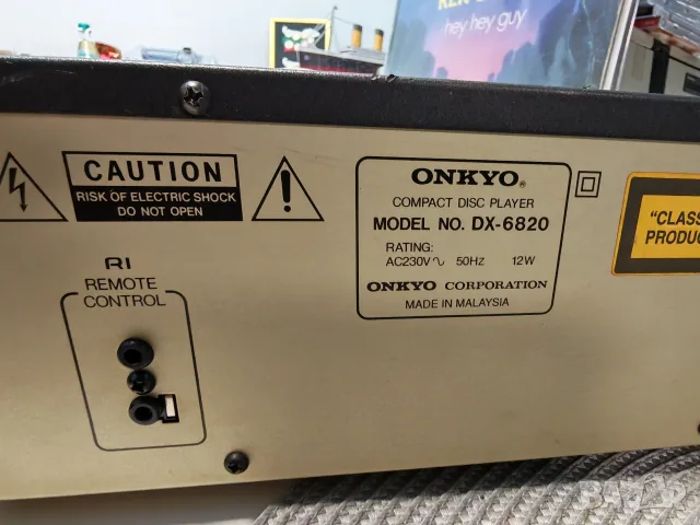 Onkyo  DX- 6820, снимка 6 - Аудиосистеми - 55729381