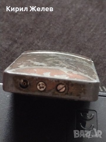 МЕТАЛНА ЗАПАЛКА РАБОТИ РЕТРО МОДЕЛ СТАРА РЯДКА ЗА КОЛЕКЦИОНЕРИ 9121, снимка 4 - Запалки - 39035242