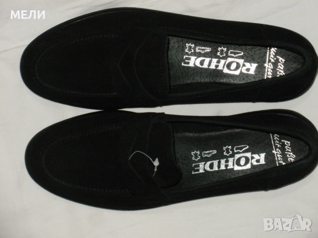 ROHDE оригинални нови дамски мокасини 38,5, снимка 5 - Дамски ежедневни обувки - 51723617