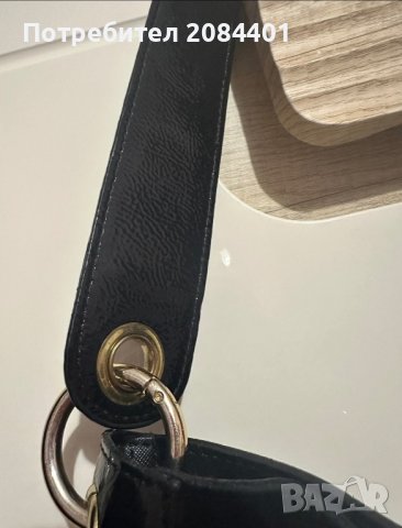 Дамска чанта естествен велур и лак на SaraPen 2 в 1, снимка 5 - Чанти - 44223355