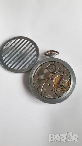 Стар джобен часовник - Мълния, снимка 4 - Антикварни и старинни предмети - 44490396