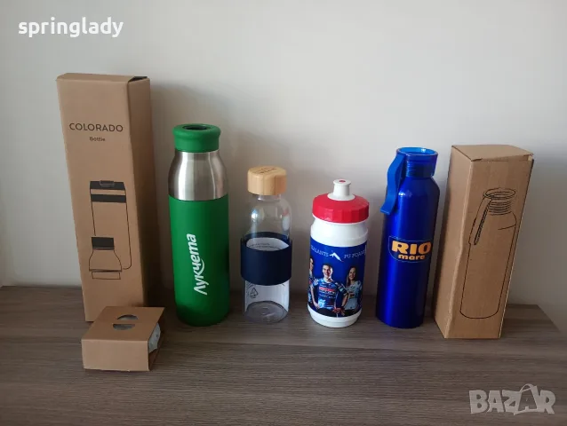 Бутилка за вода, различни модели и цени