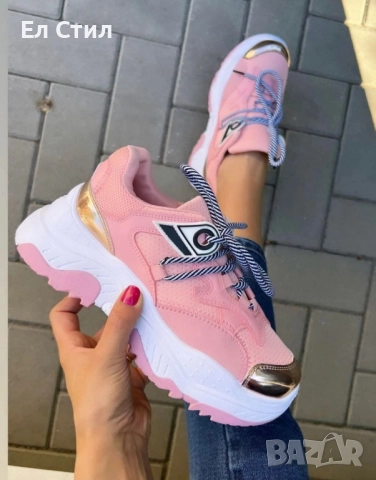 📌#дамски #маратонки Розови 36 37 38 39 40 Черни 38 39 40 Цена 55лв/28.12 € ЕКОНТ, снимка 2 - Маратонки - 52224420