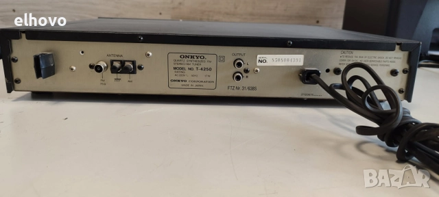 Стерео тунер Onkyo T-4250, снимка 6 - Ресийвъри, усилватели, смесителни пултове - 52704980