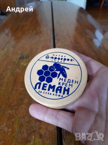 Стара кутия от Меден крем Леман, снимка 2 - Колекции - 42729058