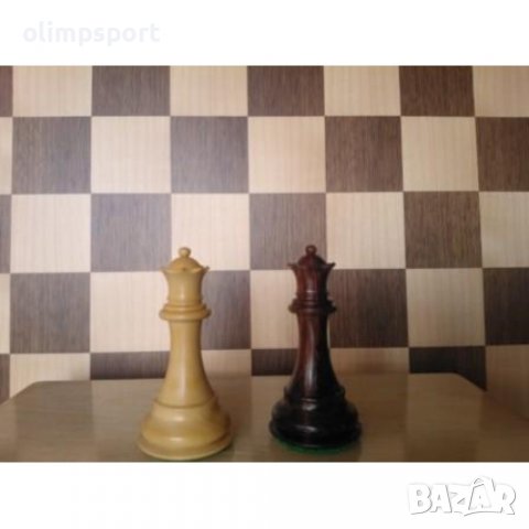 Шахматни  Дървени Фигури SUPREME Стаунтон 6 дизайн, Палисандър.  Изработка - Чемшир / Палисандър.  , снимка 4 - Шах и табла - 37591833