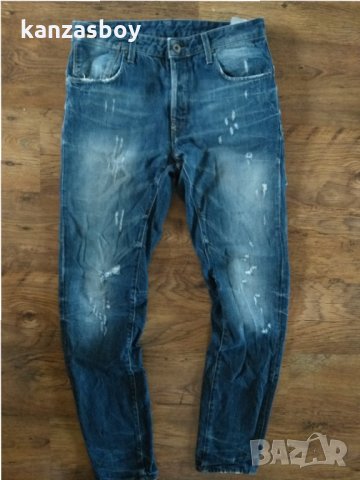 G-Star RAW A-Crotch Tapered Jeans - страхотни мъжки дънки, снимка 7 - Дънки - 31541198