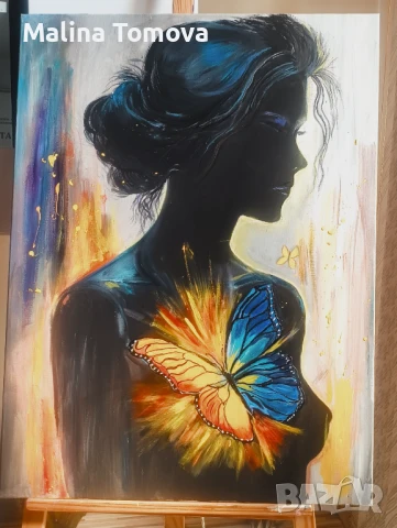 Авторска картина - Любовта в нас, снимка 1