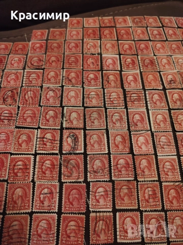 2 Цент Джордж Вашингтон. ПОЩЕНСКИ марки. 202 бр. , снимка 9 - Филателия - 52795086