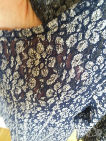 Дамска дантелена блуза, снимка 5 - Блузи с дълъг ръкав и пуловери - 37325315