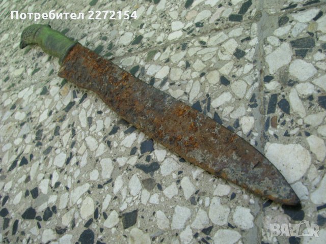 Османски нож кама орел, снимка 1 - Антикварни и старинни предмети - 30890941