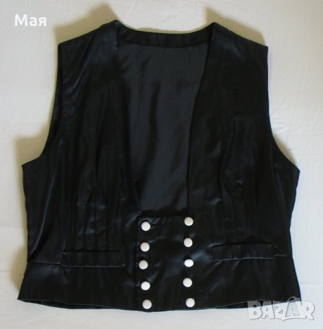 Копринен костюм (точки 2 в едно) от 3 части, снимка 4 - Костюми - 31537758