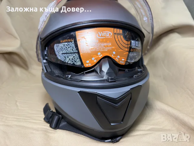 Каска шлем мотор XXL 61 ATV чисто нова kaska kasca motor, снимка 2 - Спортна екипировка - 56226667