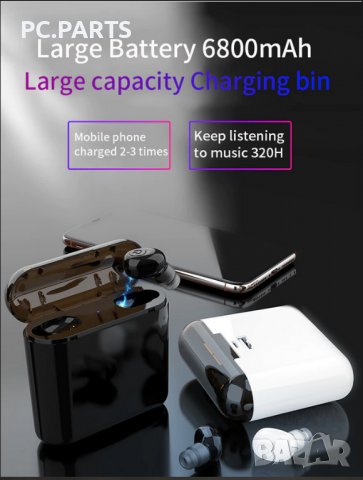 TWS безжични слушалки XQ Слушалки Bluetooth 5.0, снимка 2 - Bluetooth слушалки - 38236064