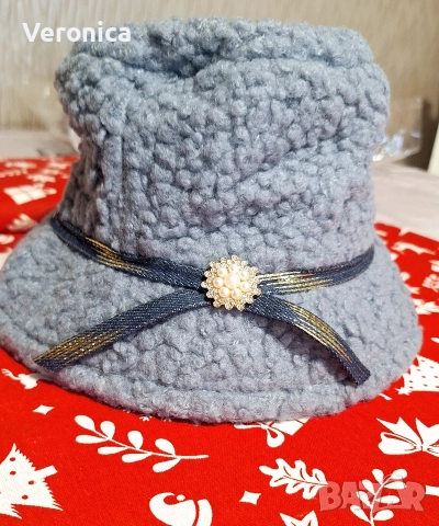 Шапки и шал-яки яки ръчно изработени, снимка 2 - Шапки - 52635618