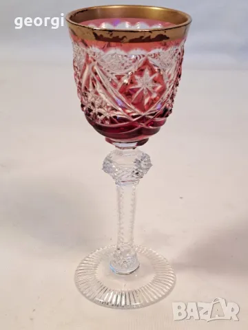 ретро малка кристална чаша 24/5